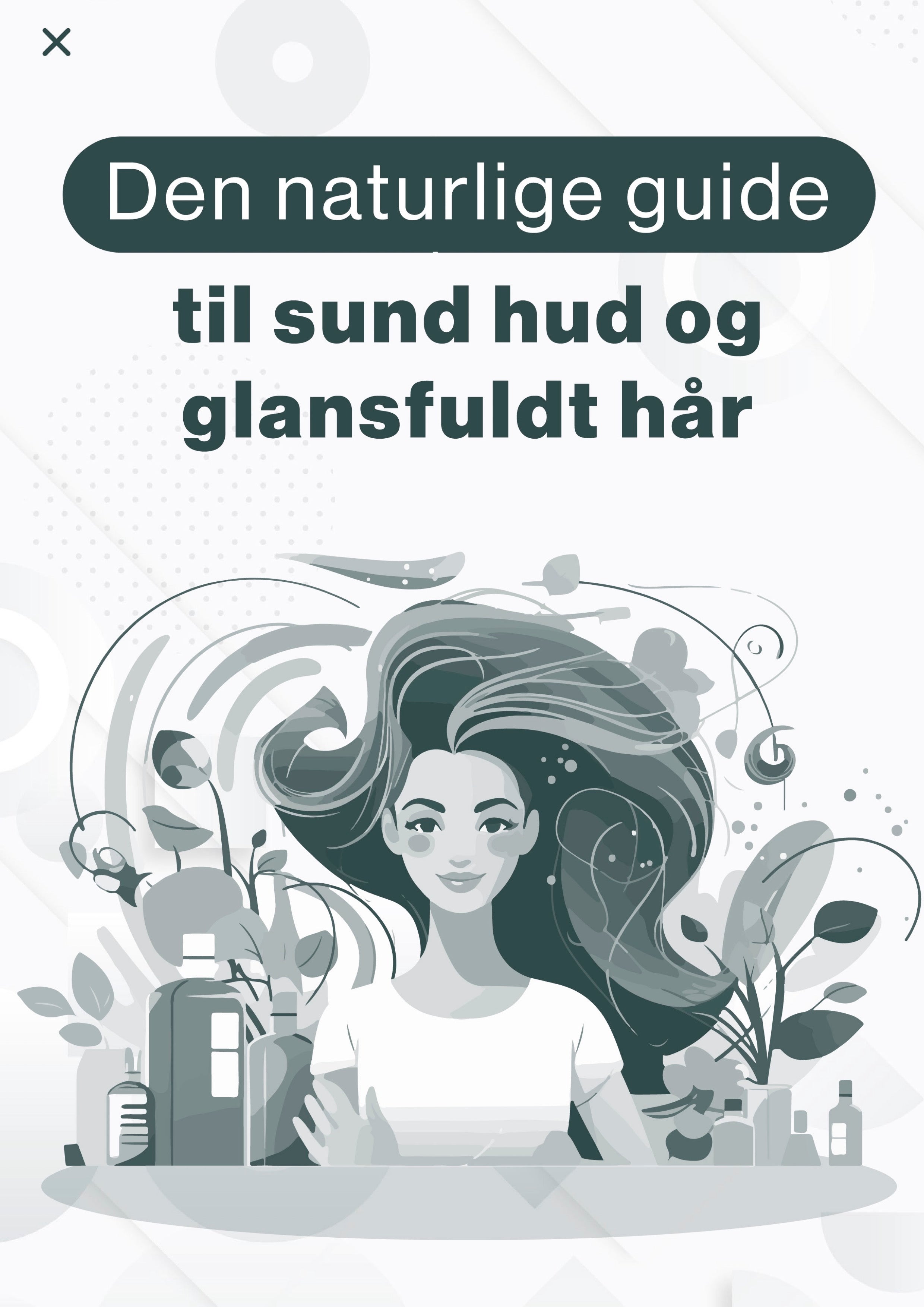 E-bog | Den naturlige guide til sund hud og glansfuldt hảr - Showerlabs